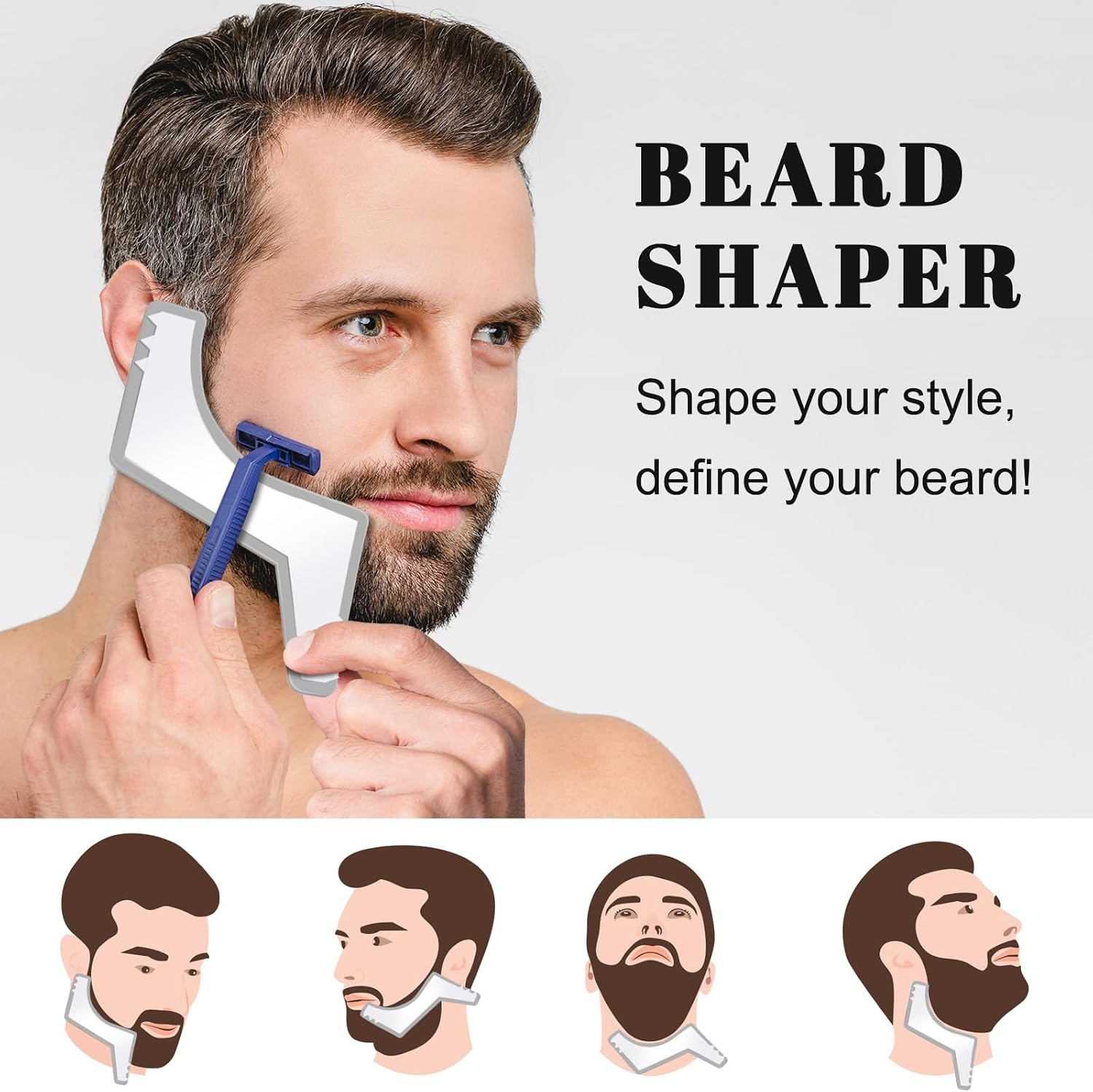 Detalle de XIKEZAN Coffret soin barbe 🧔
