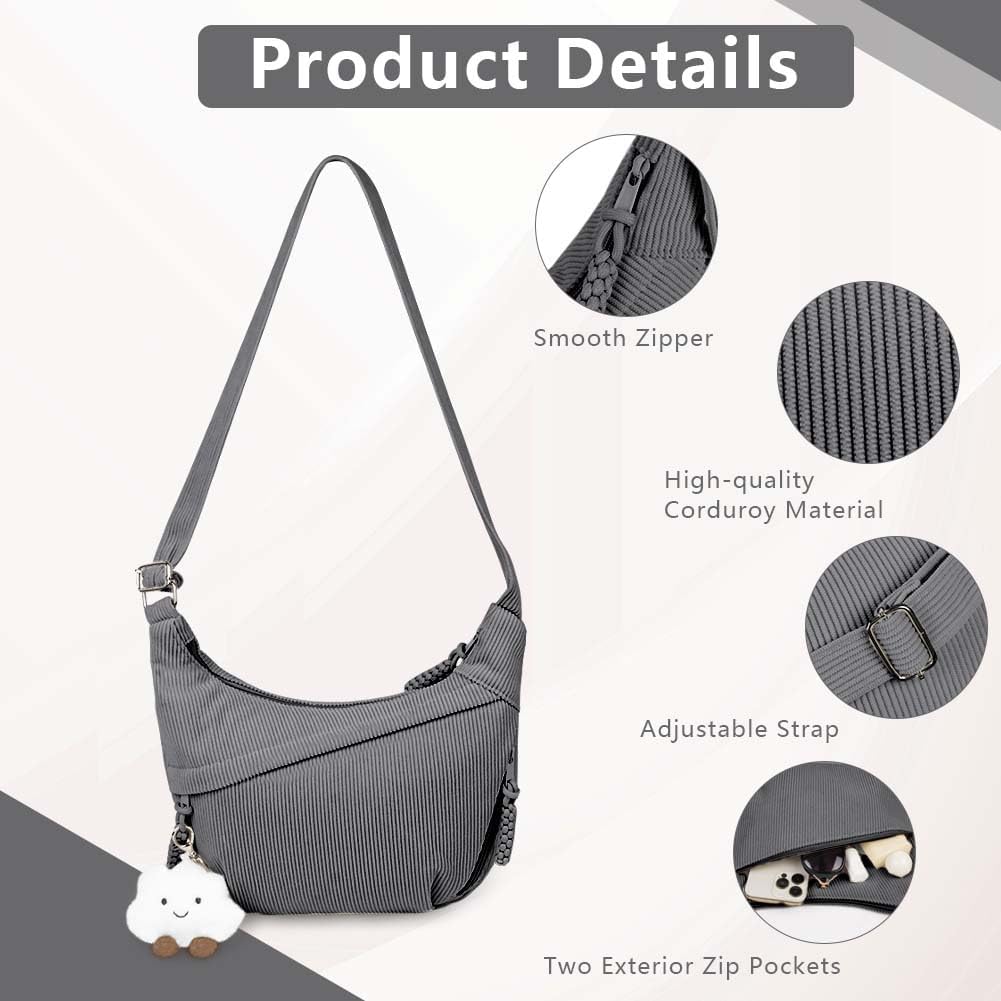 Thumbnail 5 de Aucuu Crossbody Bag 35 x 7 x 22 cm Damen