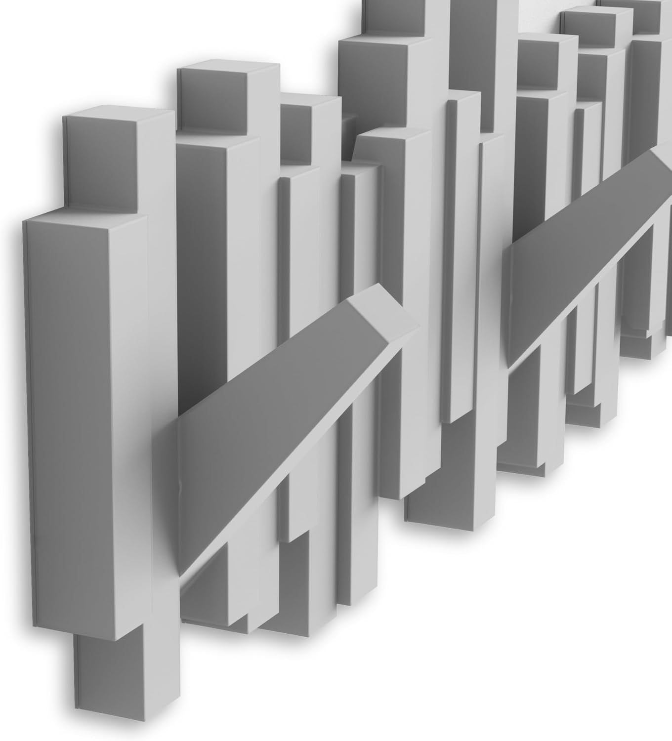 Thumbnail 6 de Umbra Sticks Perchero de Pared Gris con 5 Ganchos Extraíbles 🚪