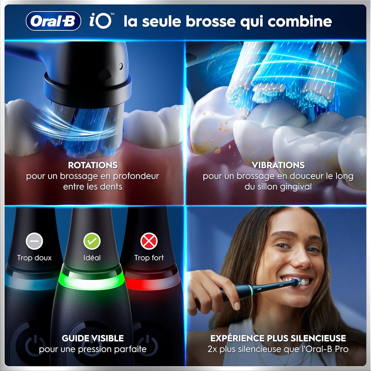 Detalle 2 de Oral‑B iO 6 brosse électrique 🪥