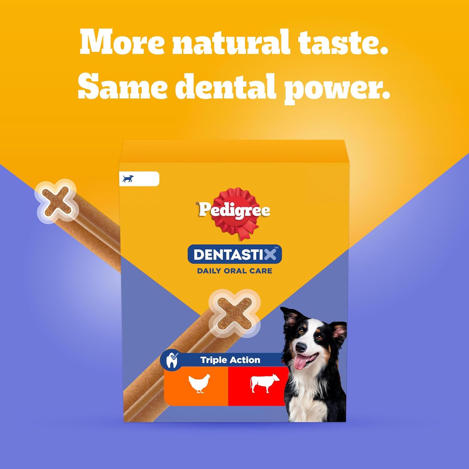 Thumbnail 6 de Pedigree DentaStix Daily Dental Chews For Medium Dogs (10-25 kg) – 112 Sticks