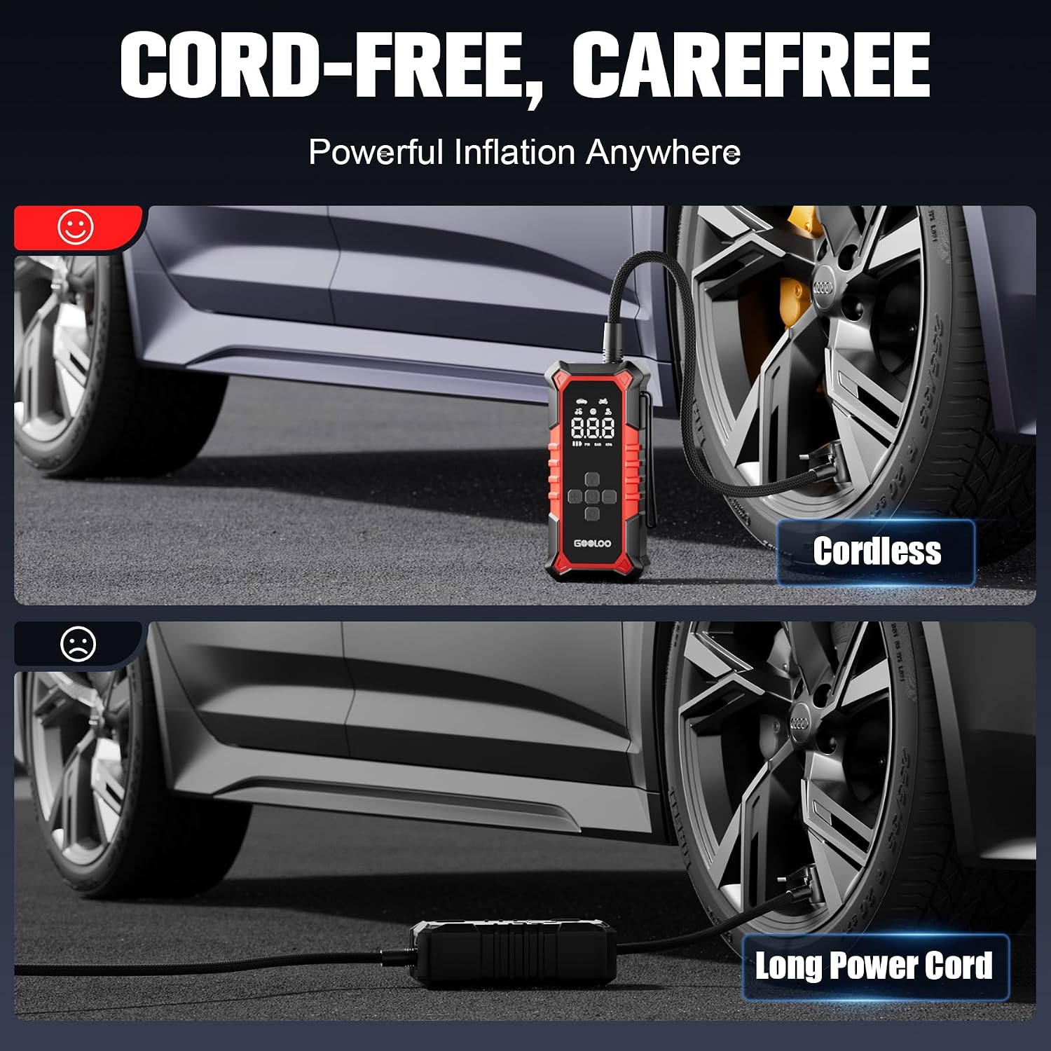 Thumbnail 6 de GOOLOO A6 Gear Portable Tire Inflator 160 PSI