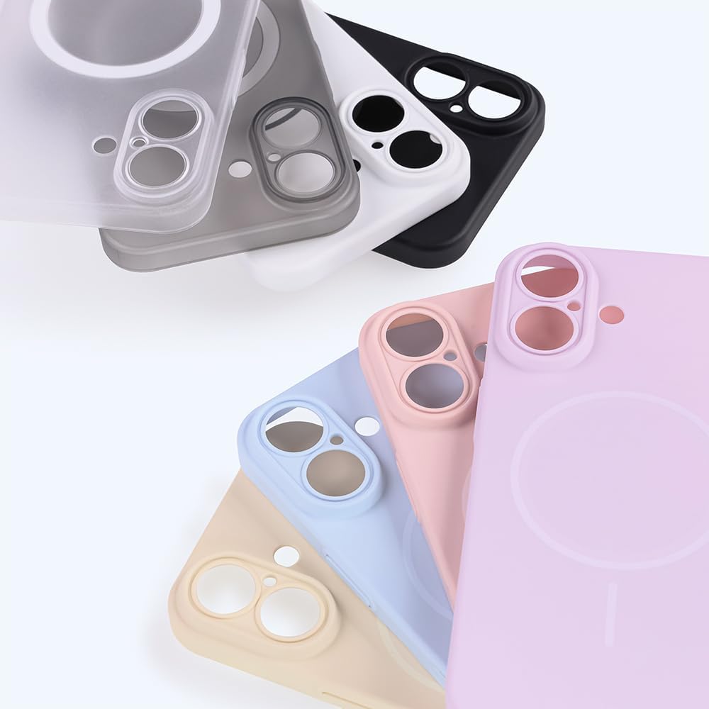 Detalle de レイ・アウト RT-P52PMS/B iPhone 17用ハードケース 0.6mm・15g、MagSafe対応マットブラック