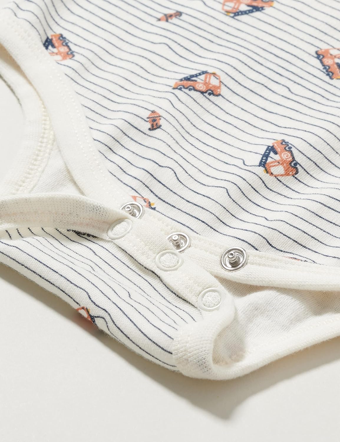 Thumbnail 3 de PIPPI Unisex Babybody langarm mit Print im 4er-Pack (Formender Body)