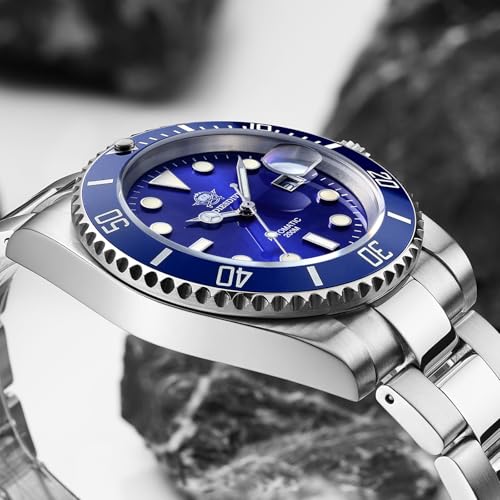 Detalle 2 de ADDIESDIVE AD2503: Reloj automático de buceo para hombre, 200 m, movimiento japonés 8215