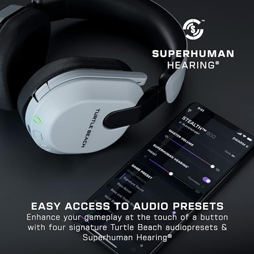 Thumbnail 7 de Turtle Beach Stealth 600 Console Blanc – Casque Gaming sans Fil, 80 h d’autonomie, Bluetooth 5.2