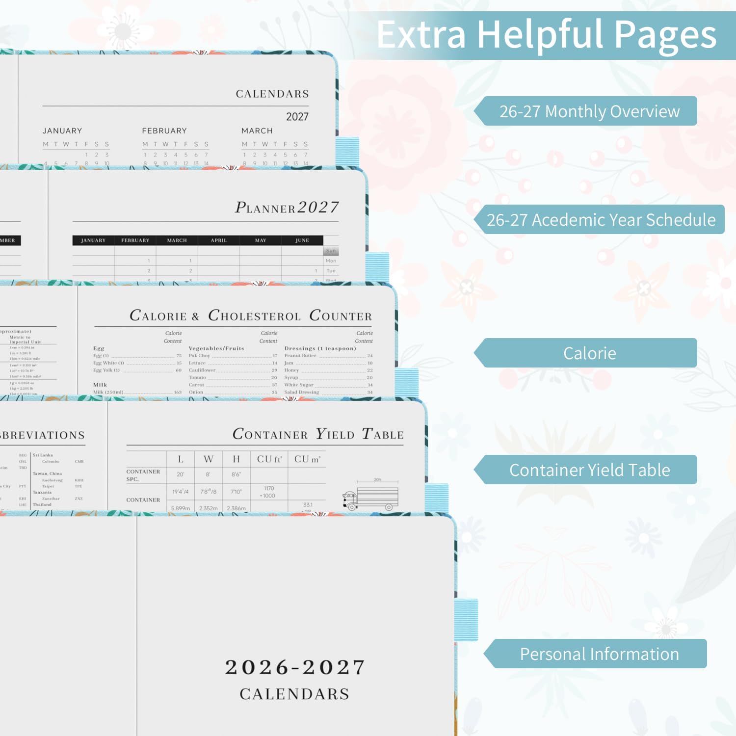 Detalle de Sailingvan Academic Diary 2026–2027: Page A Day, A5