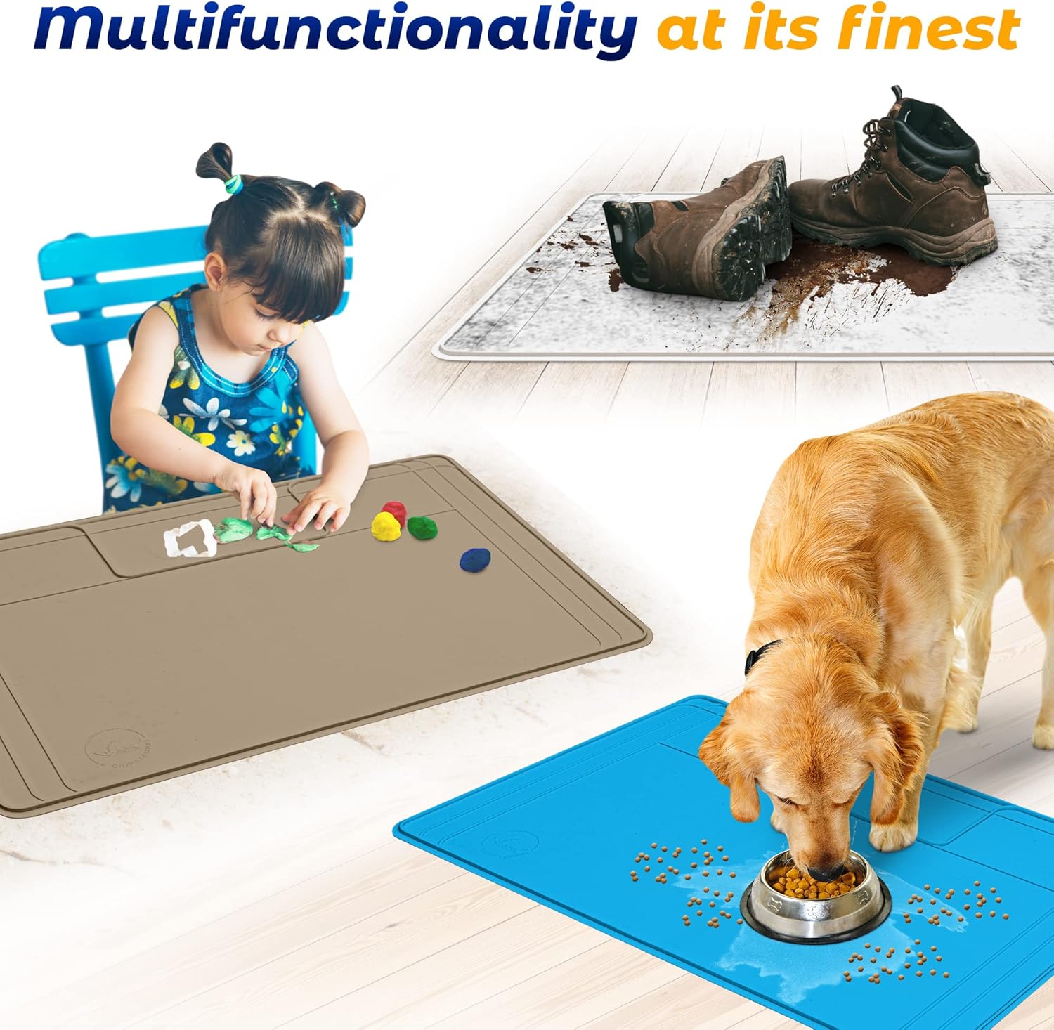 Thumbnail 6 de The Original Under Sink Mat Silicone Waterproof Drip Tray Liner (Trimmable) up to 34" x 22