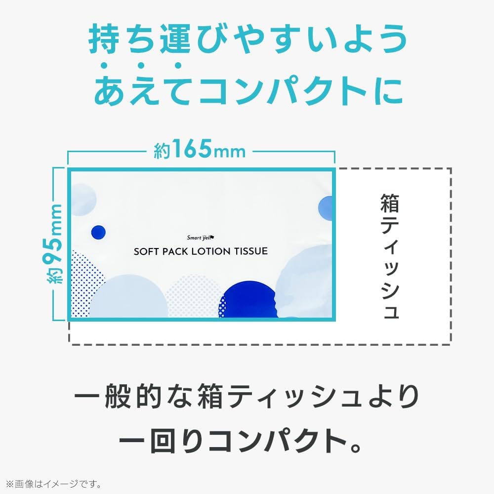 Detalle 2 de アイリスプラザ やわらか保湿ティッシュ ソフトパック 240枚×5個・パルプ100%