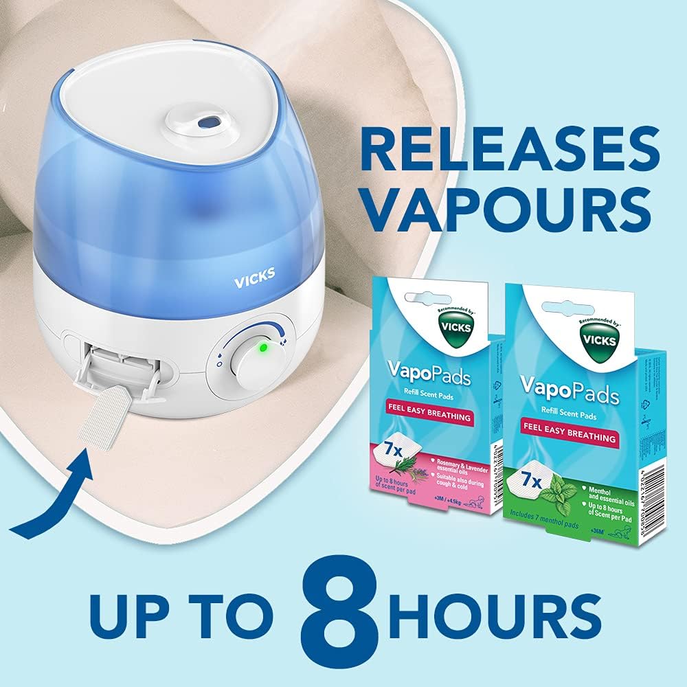 Thumbnail 4 de Vicks VUL525 Mini Cool Mist Humidifier 15m2