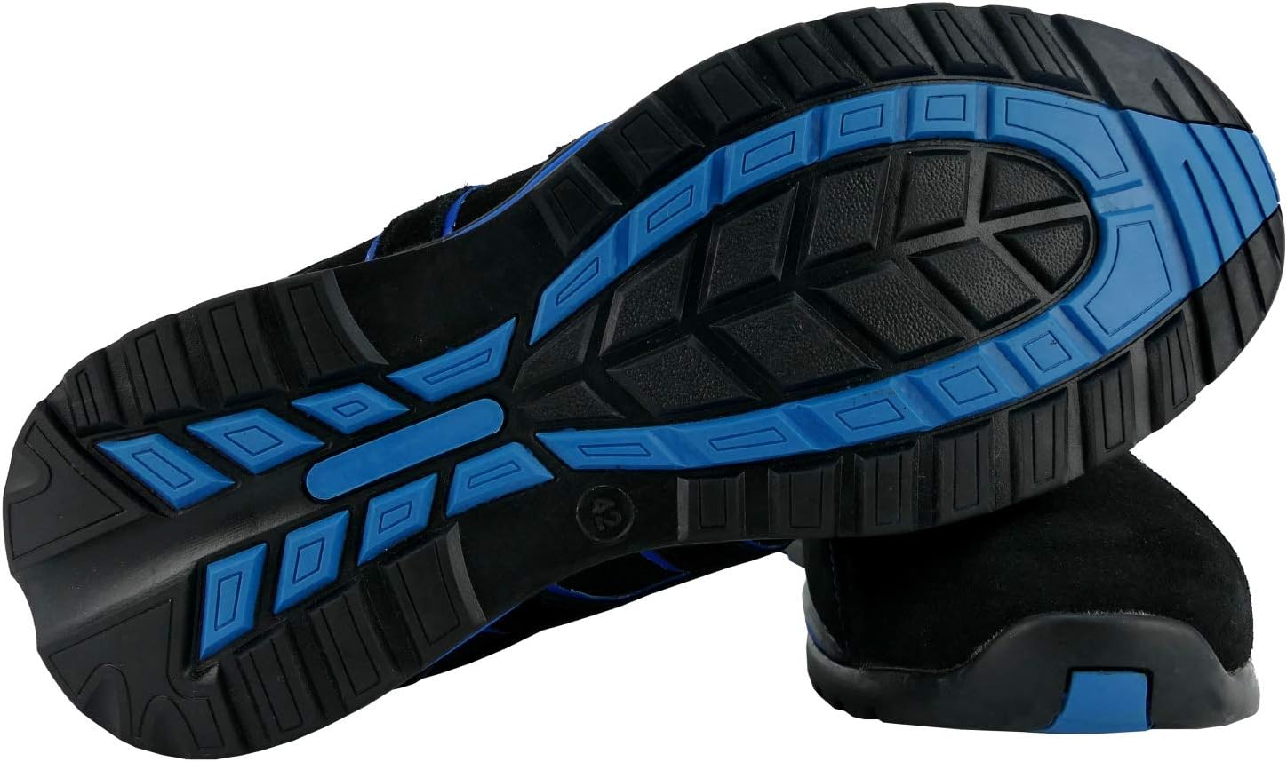 Detalle 2 de Reis BRCHILE44 Safety Shoes, Black and Blue, Size 44
