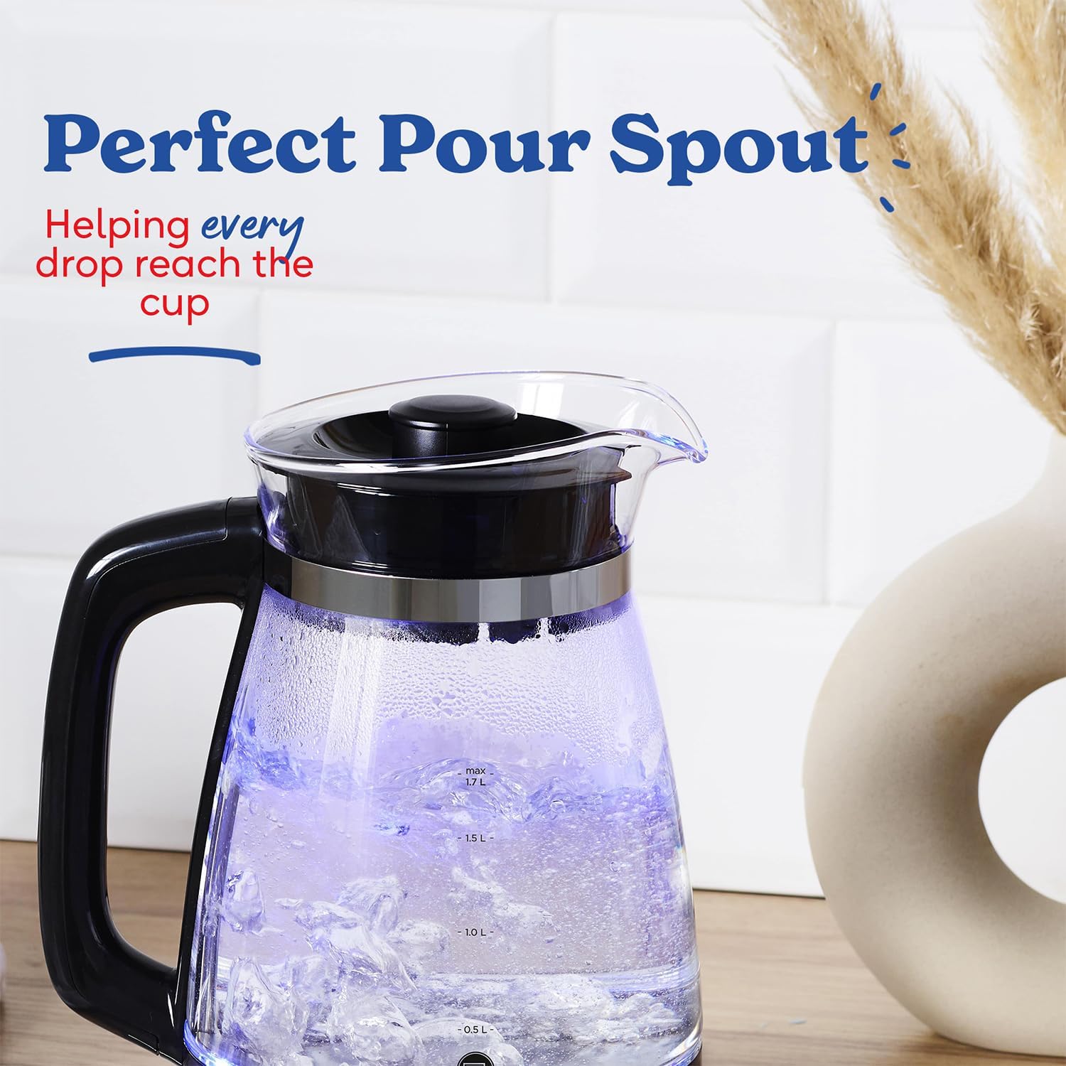 Detalle de Russell Hobbs 1.7L Carafe Style Kettle