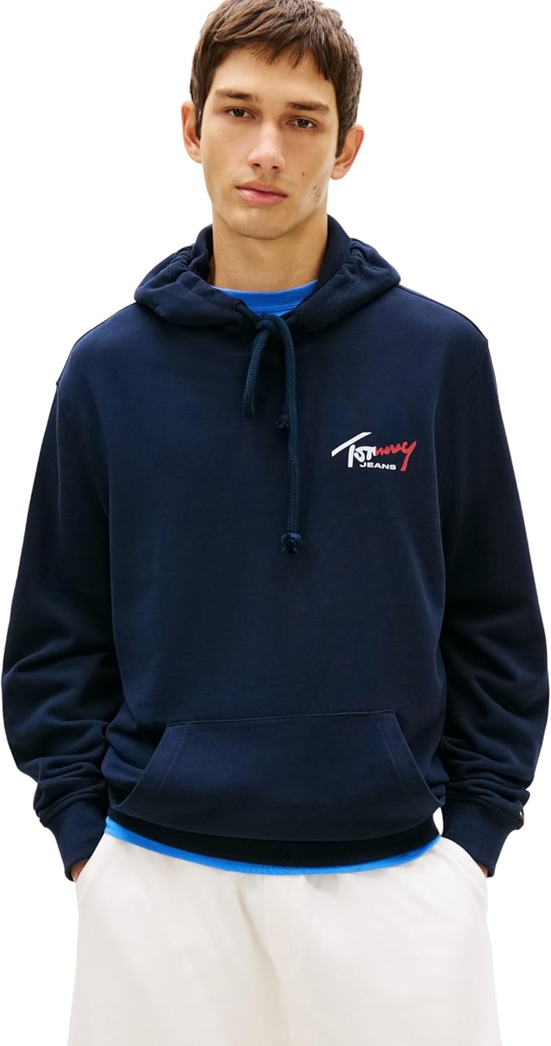 Thumbnail 6 de Tommy Jeans TJM Reg Entry Sign Hoodie Ext Dm0dm22680 – Sweat à capuche pour homme (Lot de 1)