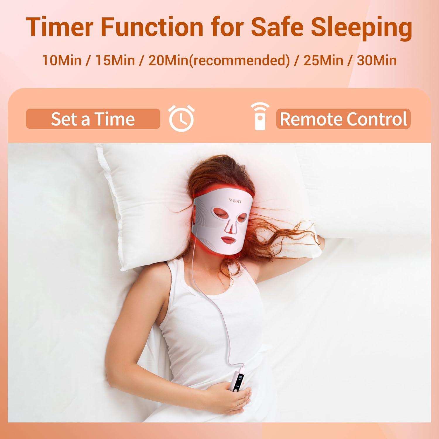 Thumbnail 5 de NVBOTY 400 LED red light therapy mask