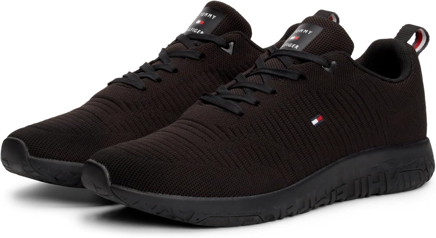 Thumbnail 3 de Tommy Hilfiger Herren Runner Sneaker Corporate Knit Rib – leichte Sportschuhe aus gestricktem Obermaterial