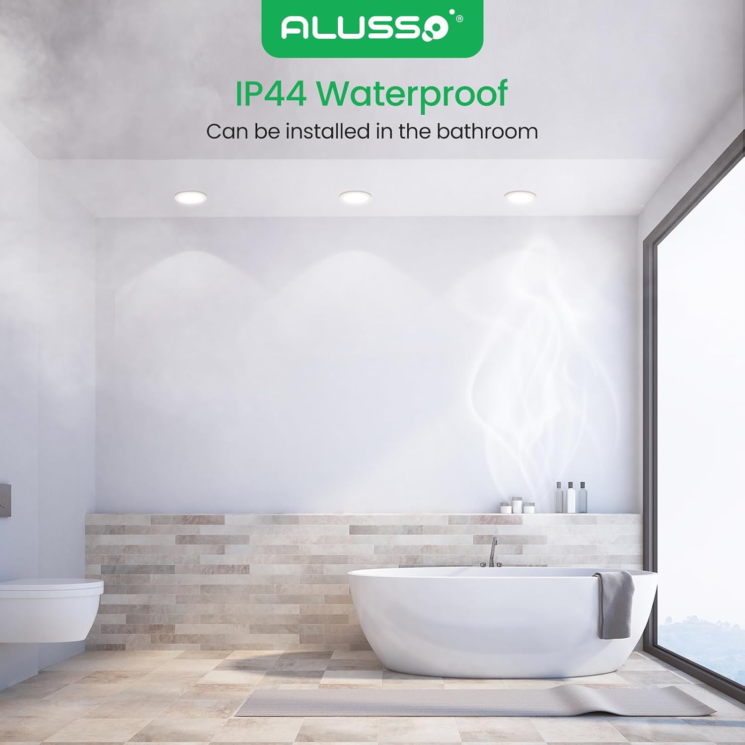 Thumbnail 6 de ALUSSO LED Recessed Ceiling Lights 4W 310LM — 6 Pack