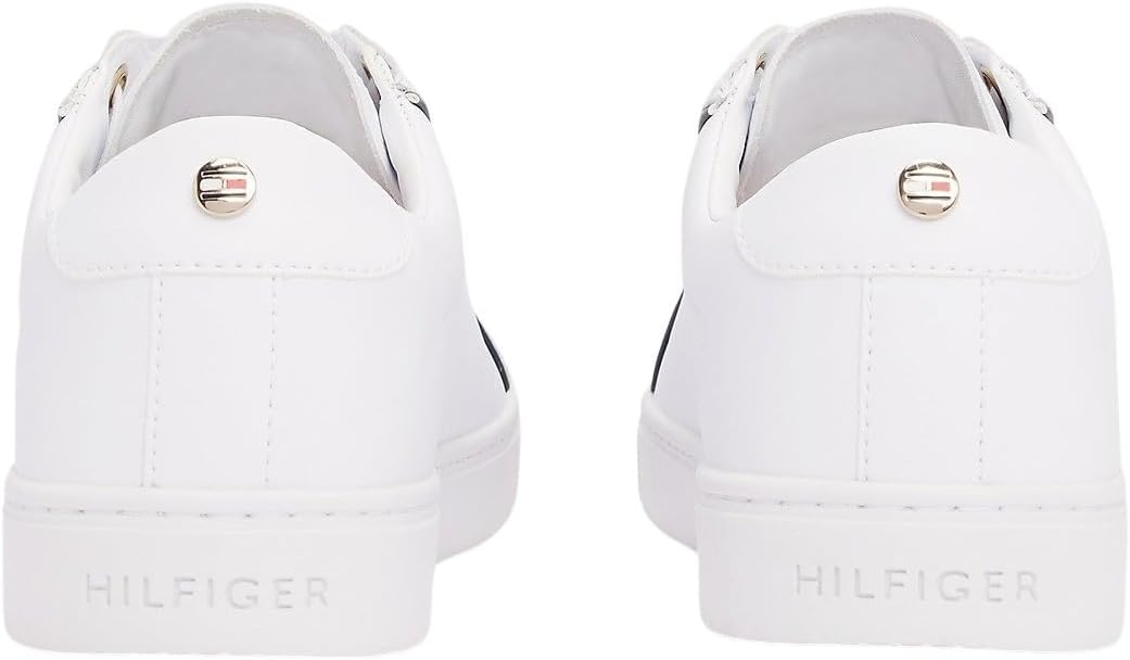 Thumbnail 1 de Tommy Hilfiger Damen Cupsole Sneaker Tommy Signature – Leder, klassisch und vielseitig