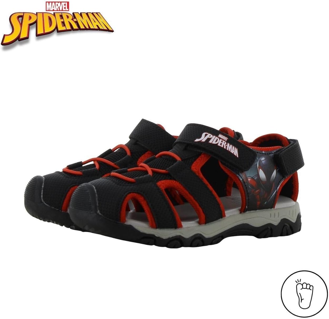 Detalle de Leomil Parent_PO_Sandals_Boy_noLED_S Pokémon-sandalen voor jongens met klittenband