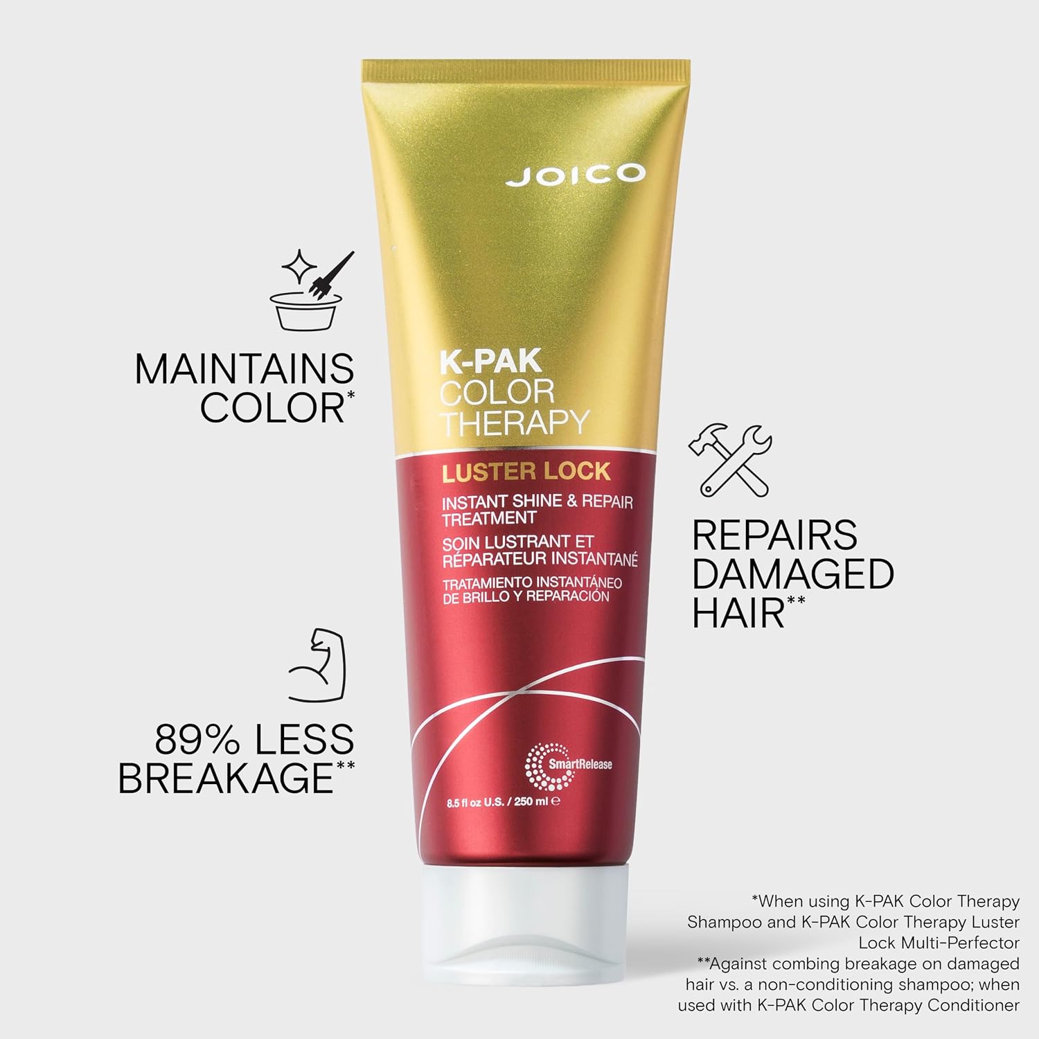 Detalle de Joico K-PAK Color Therapy Luster Lock Treatment for Color-Treated Hair