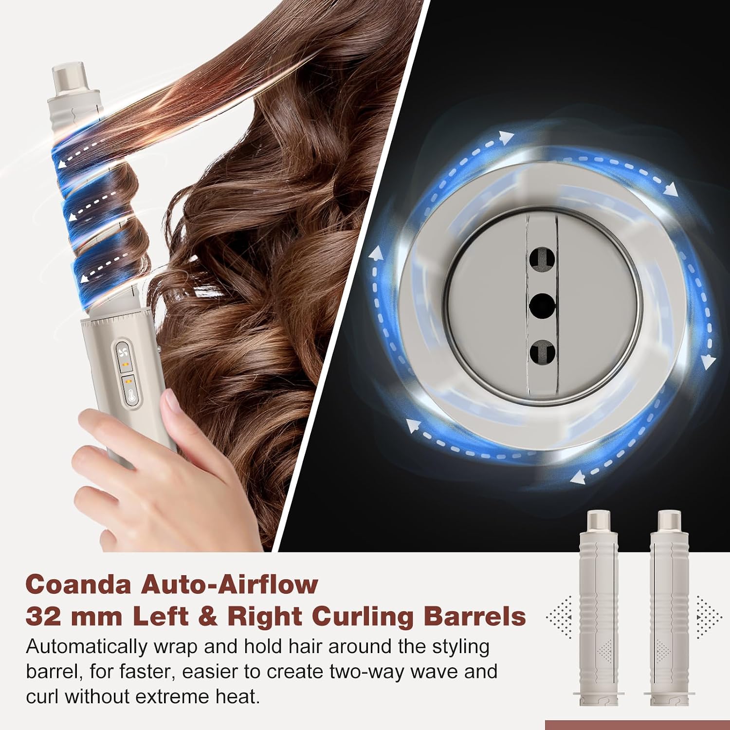Detalle 2 de 7MAGIC 7-in-1 Hot Air Styler with Auto-Wrap Curlers and Ionic Care