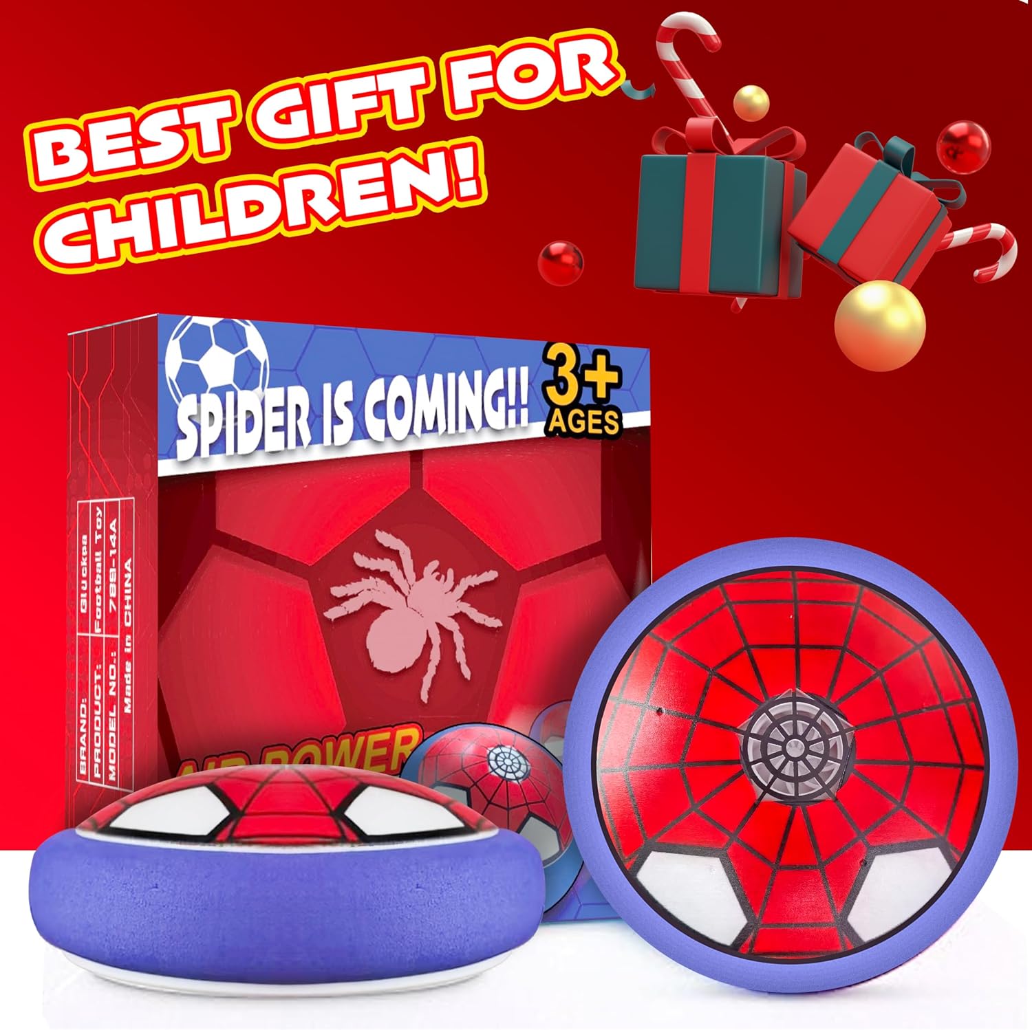 Thumbnail 6 de Spider Hover Football with LED Lights: Indoor Fun for Kids 3–12