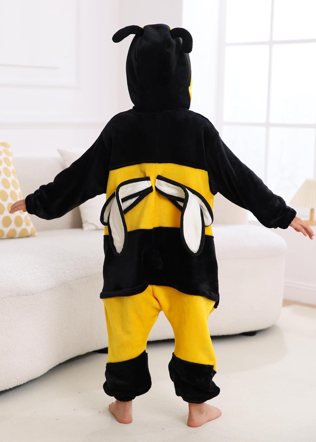 Thumbnail 6 de CuteOn Kids' Animal Onesie Pajamas with Hood, Tail and Ears