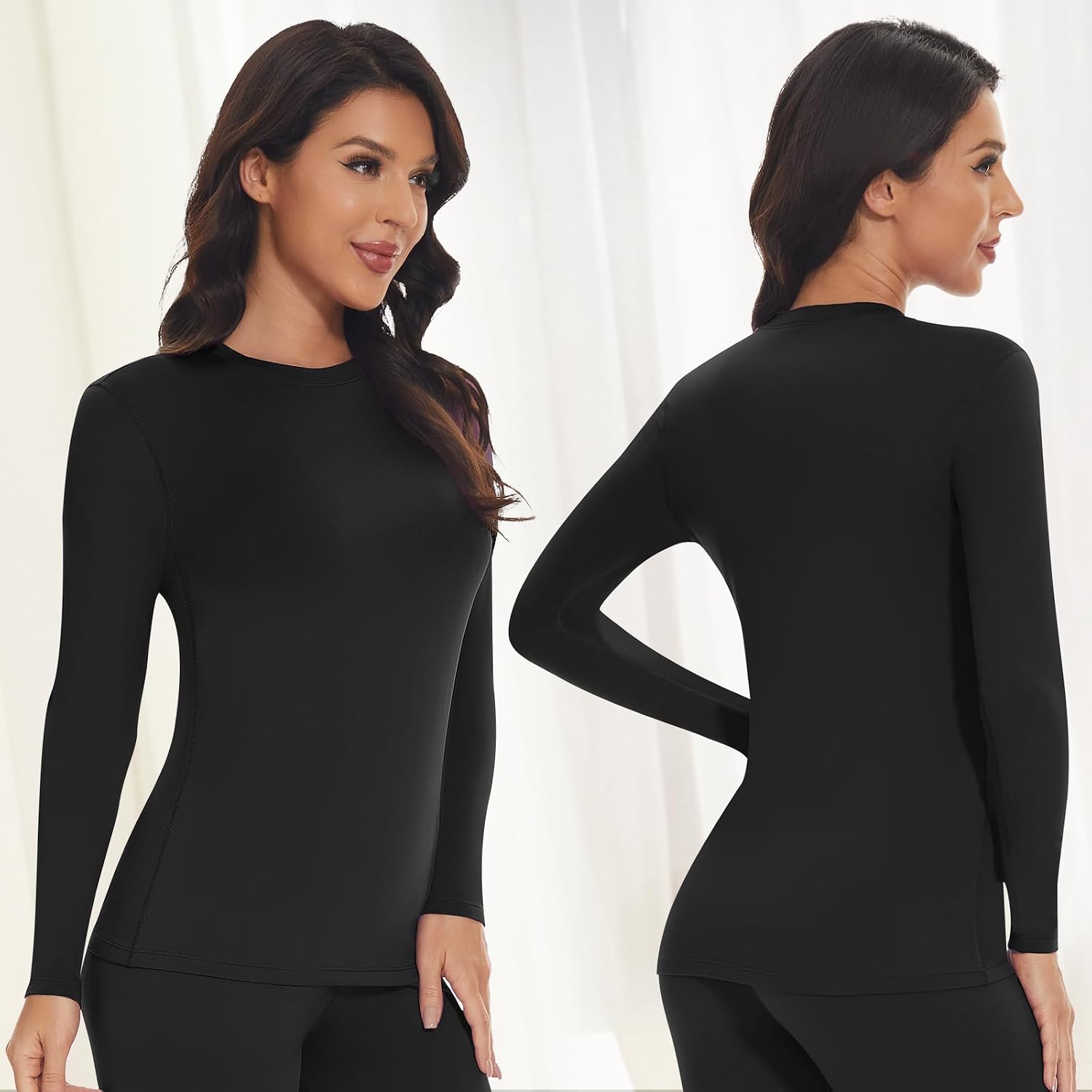 Detalle 2 de SIMIYA Thermal Tops Women thermal long-sleeve top