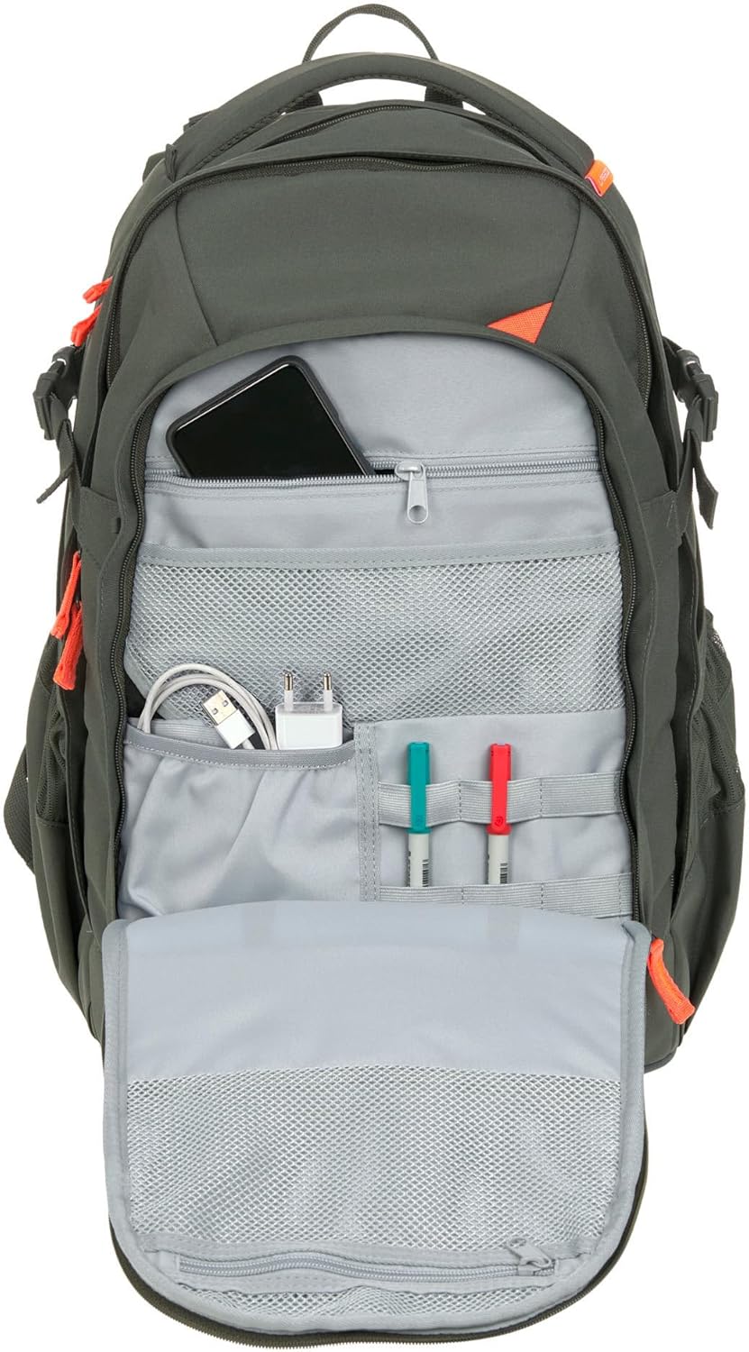 Detalle 2 de LÄSSIG Unisex Kinder Schulrucksack „BOLD Origin“ (Schulrucksack für Kinder, 30 l, ergonomisch)