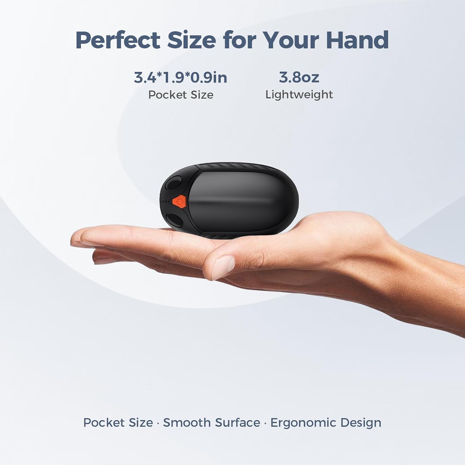 Detalle de Gutimo AO-218 Rechargeable Hand Warmers, 2-Pack with Split Design