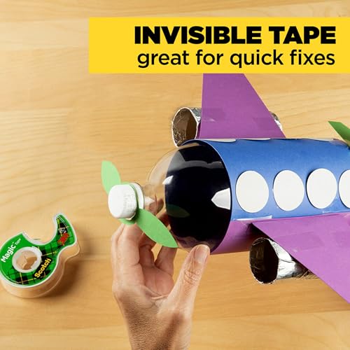 Thumbnail 7 de Scotch Magic Tape with Scotch Desktop Dispenser (6 Rolls, 3/4" x 1000")