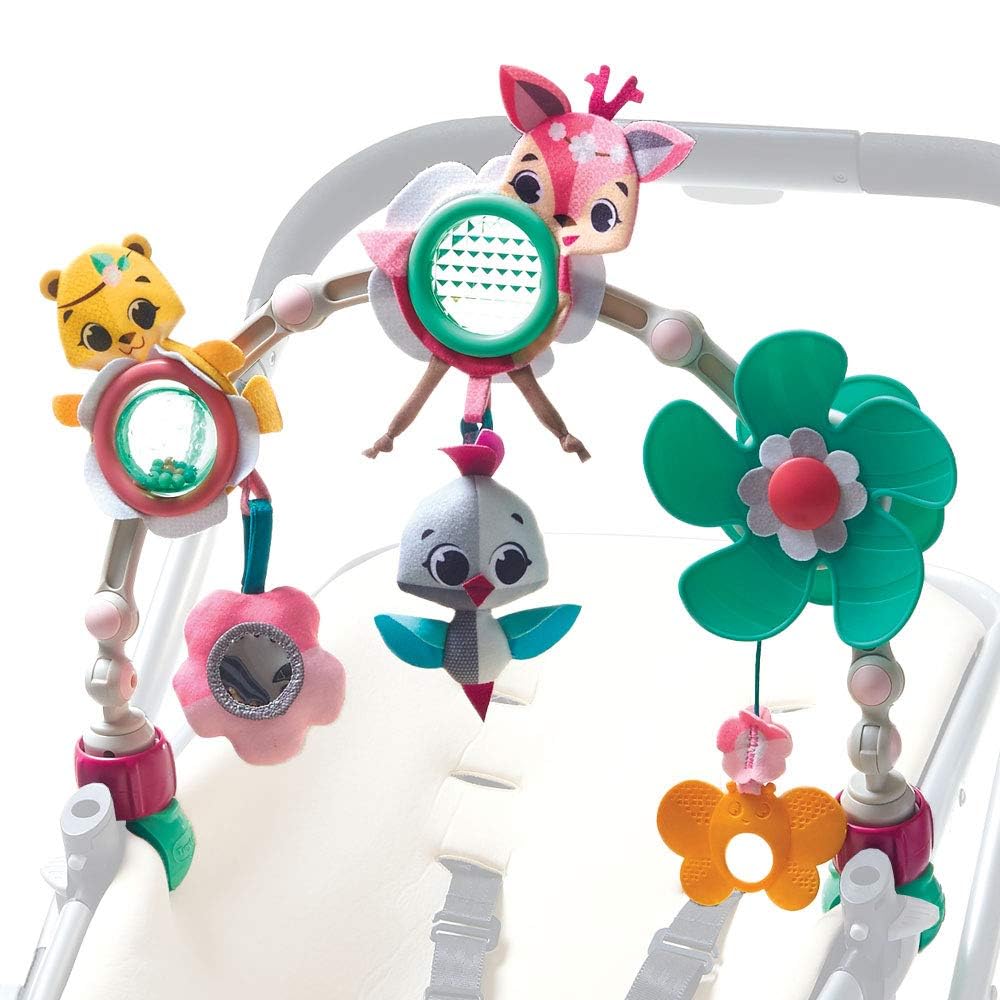 Thumbnail 6 de Tiny Love Sunny Stroll Spielbogen mit interaktivem Rasselspielzeug – Magical Tales, ab 0 Monaten, mit flexiblen Universal Clips