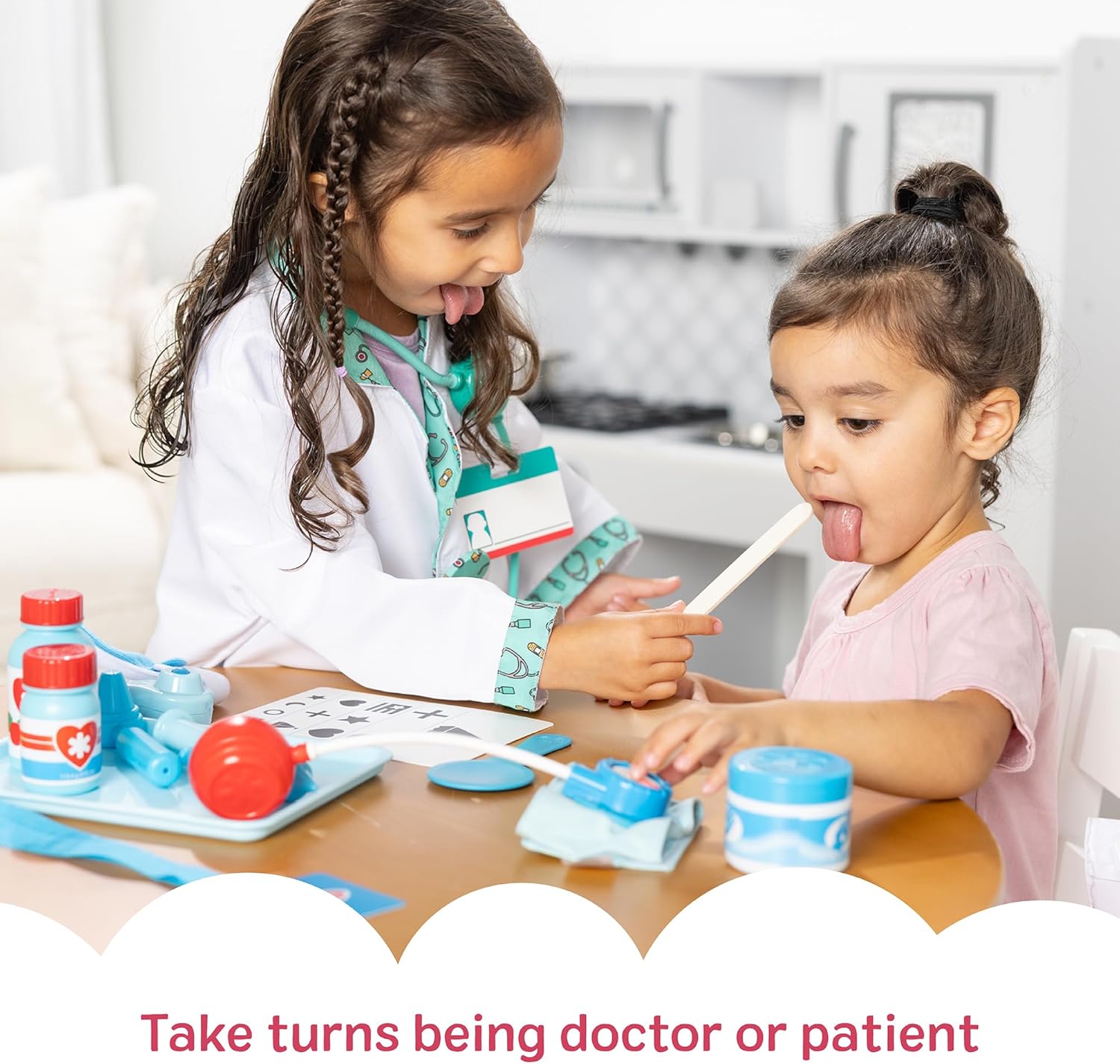 Detalle de Melissa & Doug - Mallette Docteur 25 Pièces: Jeu de rôle pour apprentis médecins