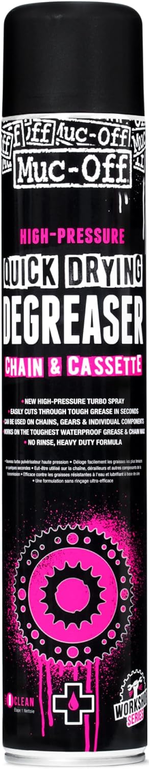 Muc-Off sgrassante spray per catene ad asciugatura rapida 750 ml