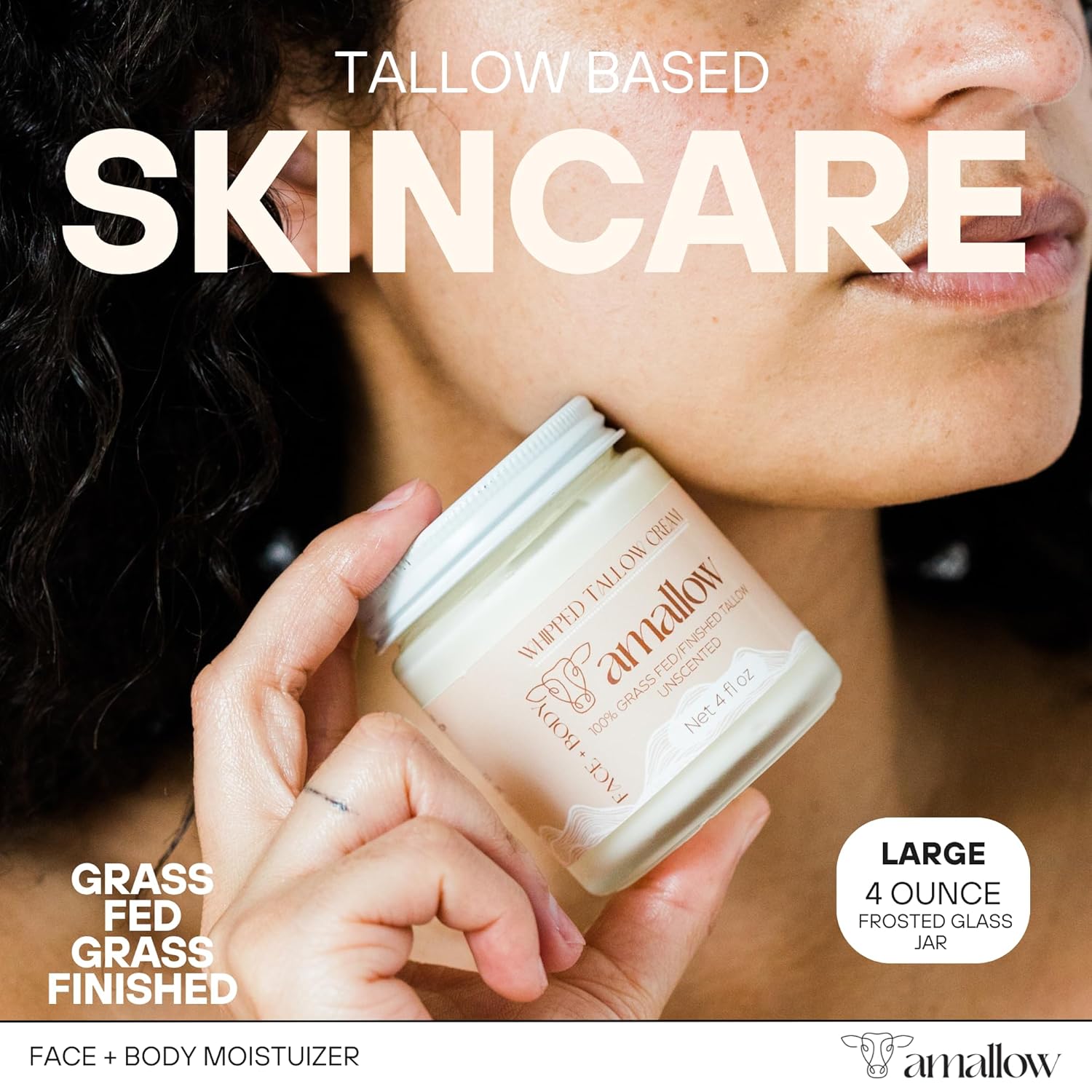 Thumbnail 1 de Amallow Beef Tallow Whipped Moisturizer 4 fl oz