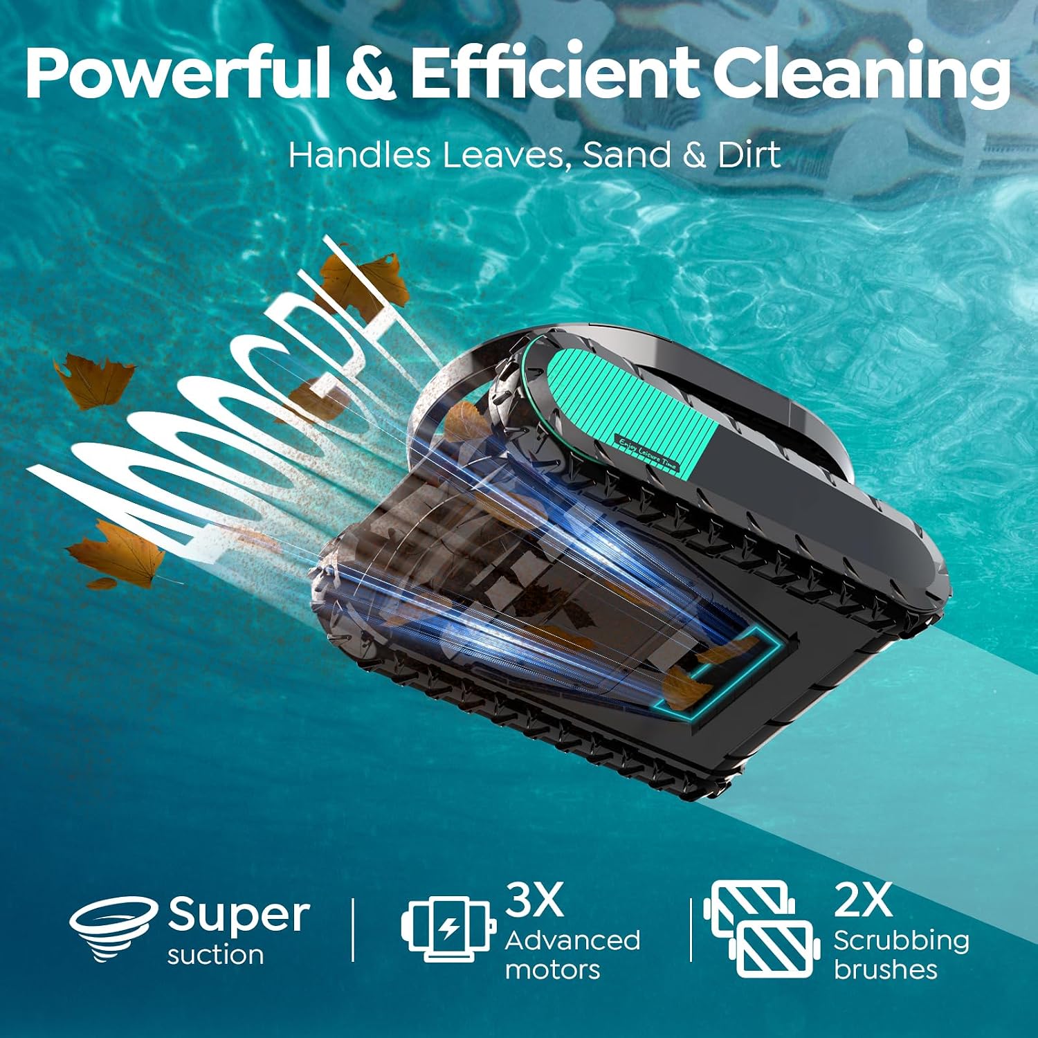 Thumbnail 5 de Pleco Pro Cordless Robotic Pool Cleaner, 240-Minute Runtime