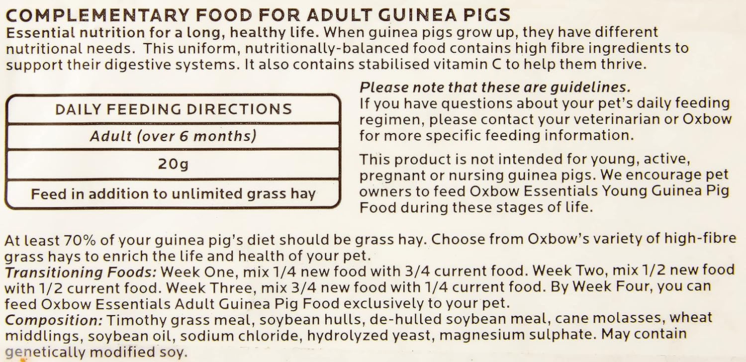 Thumbnail 4 de Petlife Oxbow Cavy Cuisine 2,2 kg