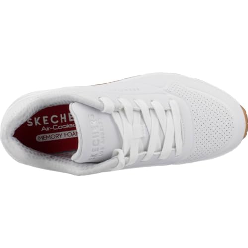 Thumbnail 6 de Skechers Uno Stand On Air para niños – Zapatillas White Synthetic Trim (38 EU)