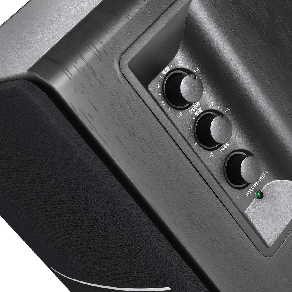 Thumbnail 3 de Edifier R1280DBs : enceintes de bibliothèque actives Bluetooth 5.0 avec entrée optique et sortie sub (noir)