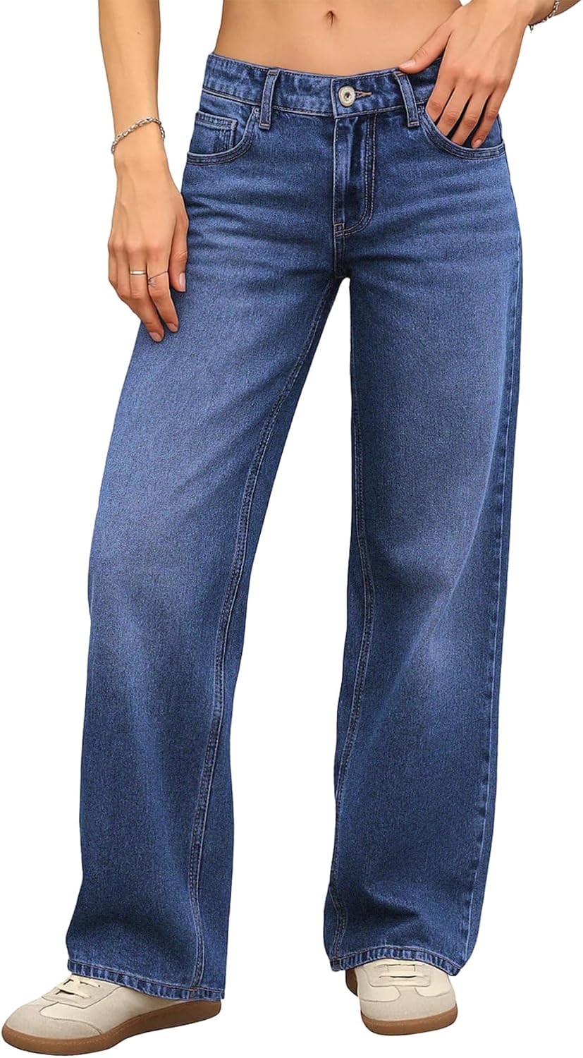 Thumbnail 6 de ELLEVEN Low-Rise Baggy Jeans 1 pair