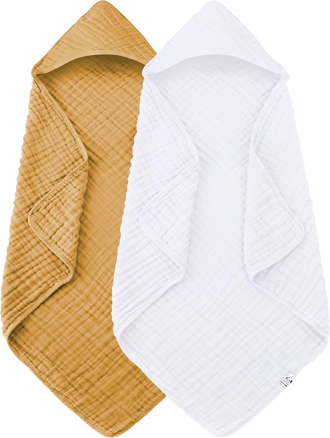 Detalle de Spotted Play Hooded Baby Towels 32 x 32 Inch
