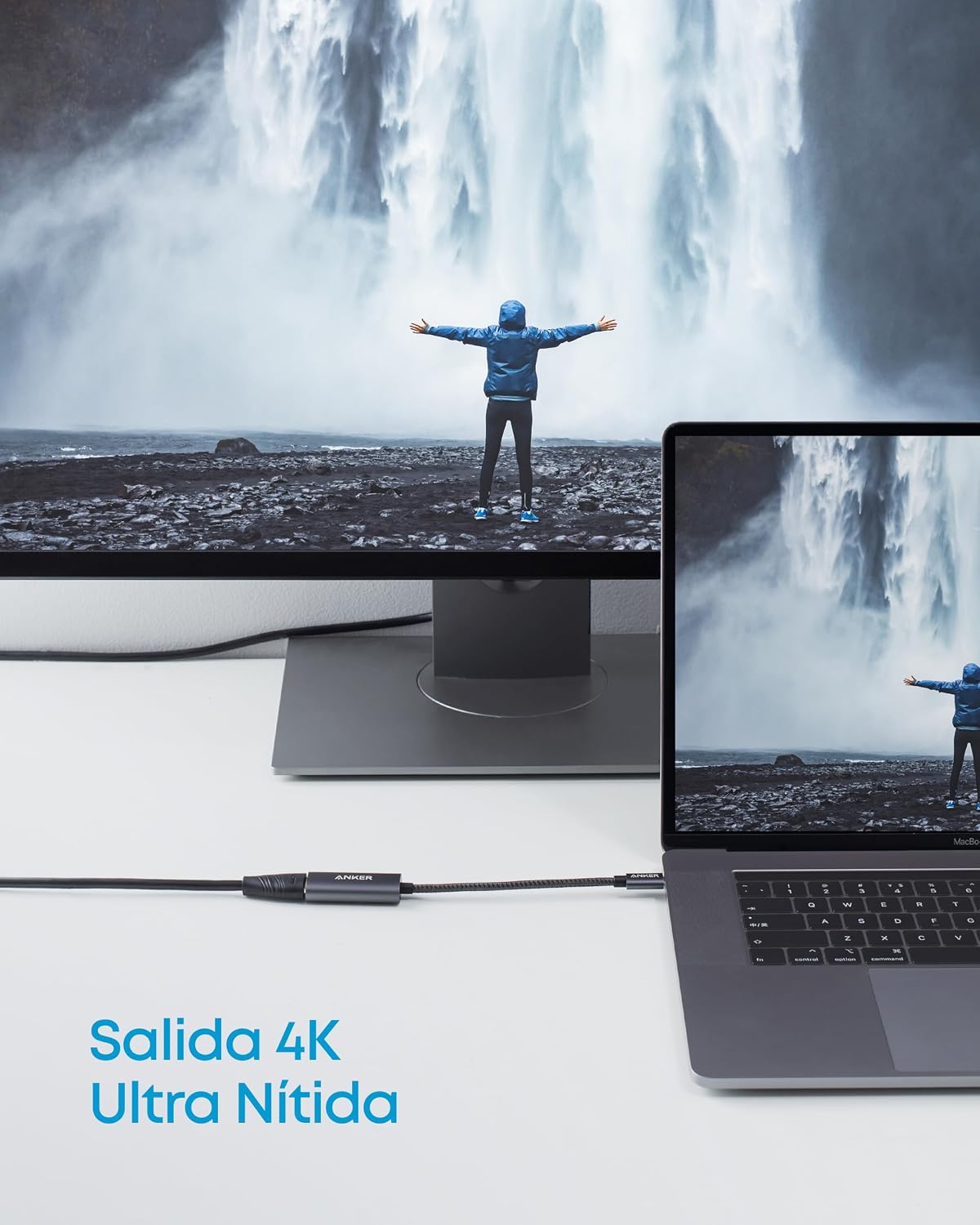 Thumbnail 1 de Anker 310 USB-C to HDMI Adapter (4K@60Hz) — USB-C to HDMI for MacBook Pro/Air, iPad Pro, Thunderbolt 3