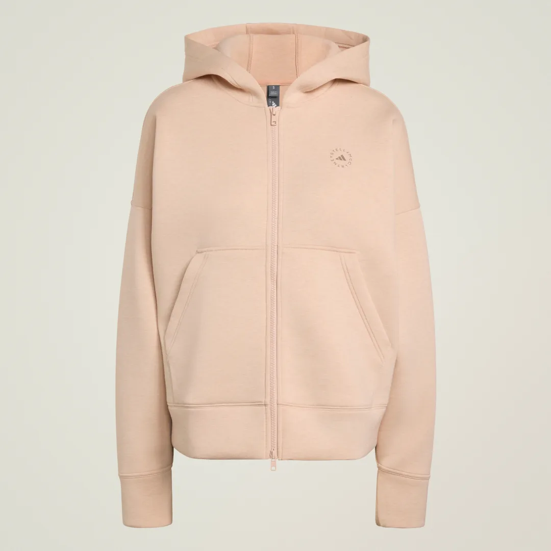 Thumbnail 3 de Sudadera de neopreno con capucha adidas by Stella McCartney — beige