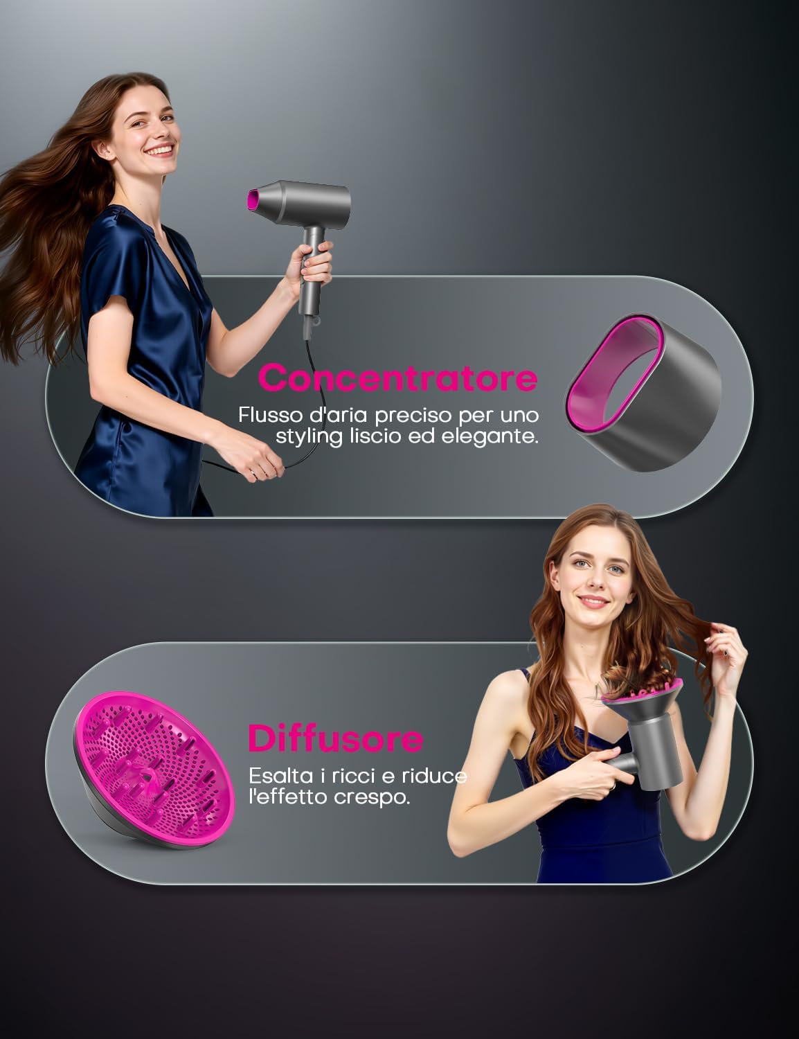 Thumbnail 3 de Asciugacapelli Ionico 1800W 💇♀