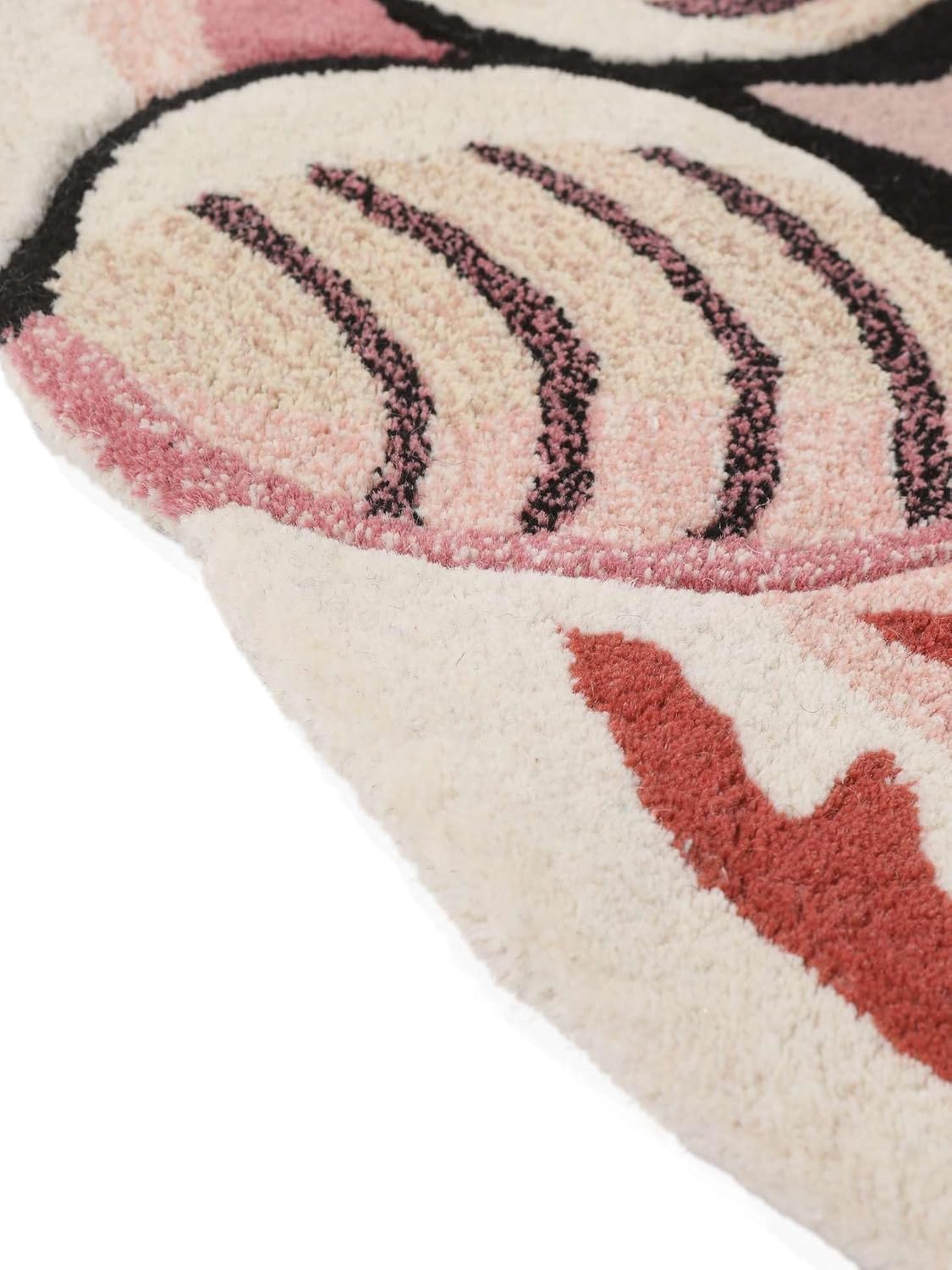 Detalle 2 de RugVista Me Tiger Kids’ Rug, 100 x 100 cm, Pink, Medium Pile