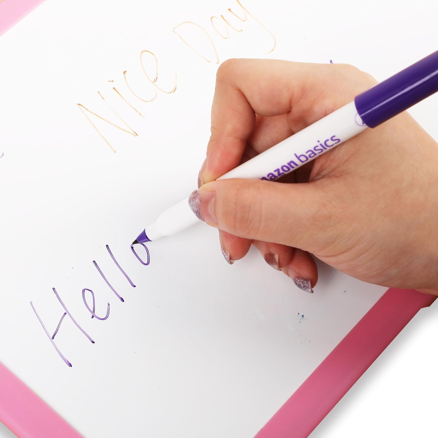 Thumbnail 6 de Amazon Basics Pennarelli lavagna 12 pezzi 🖊️