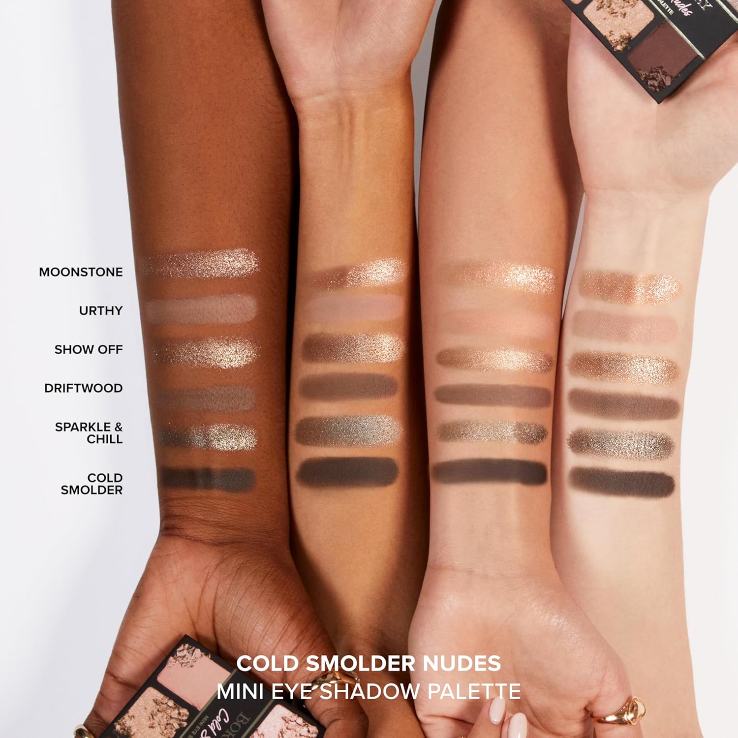 Thumbnail 2 de Born This Way Mini Eye Shadow Palettes — natural nude shades for easy, blendable looks