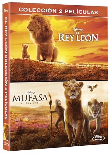 Detalle de Mufasa y El Rey León Pack Blu-ray 1-2