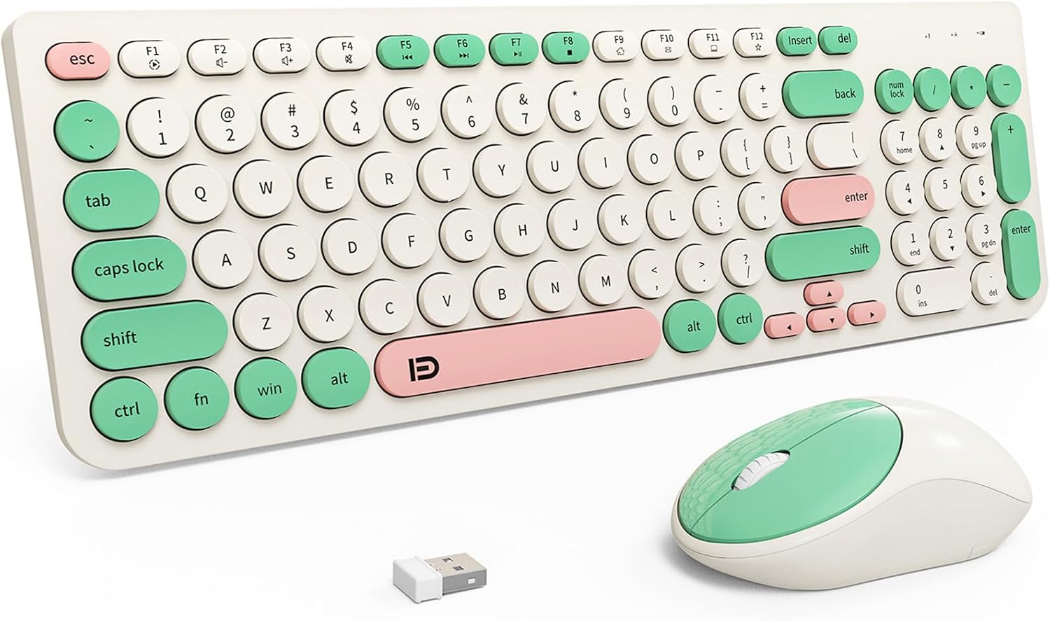 Detalle de FD Wireless Keyboards and Mouse Combo 2.4GHz