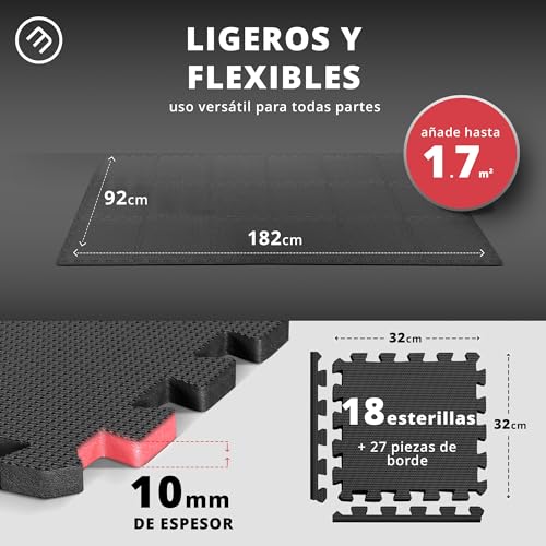 Thumbnail 1 de Esterilla Fitness Puzzle Goma Expandible para Gimnasio 🏋️♀
