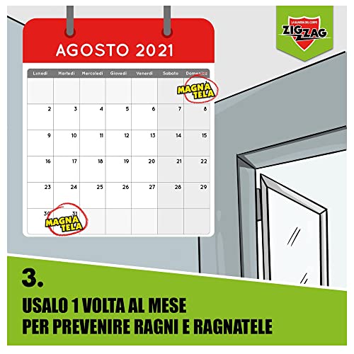 Thumbnail 7 de ZIG-ZAG Magnatela Ragni e Ragnatele – Insetticida per Ragni e Ragnatele, alta residualità 40 giorni, formato 500 ml